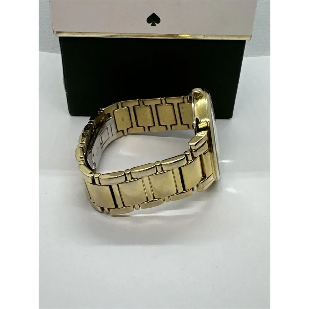 Kate Spade Gramercy 0009 Women's Gold Stainless Steel Analog Dial Watch JNA146